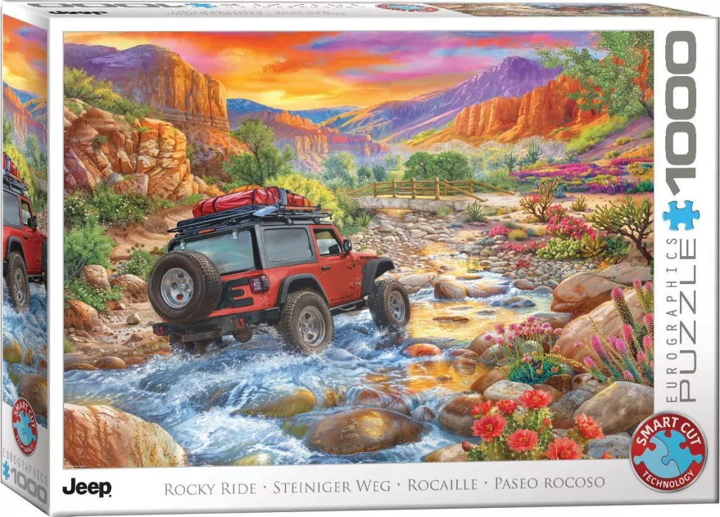 Puzzle 1000 Jeep Rocky Ride by C.Bigelow 6000-5998 - tantis.pl