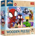 Puzzle drewniane 24 Spiday i przyjaciele TREFL - tantis.pl