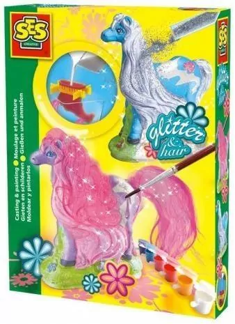 Odlew gipsowy 3D. Lśniące Koniki - tantis.pl