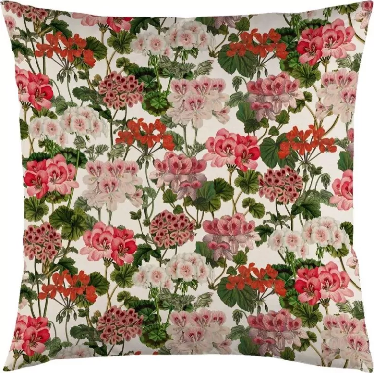 Poszewka na poduszkę 50x50cm - Pelargonia - tantis.pl