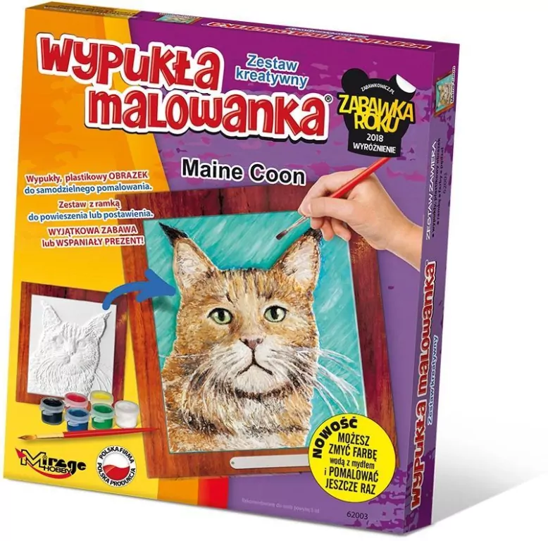 Zestaw Kreatywny do malowania - Maine Coon - tantis.pl