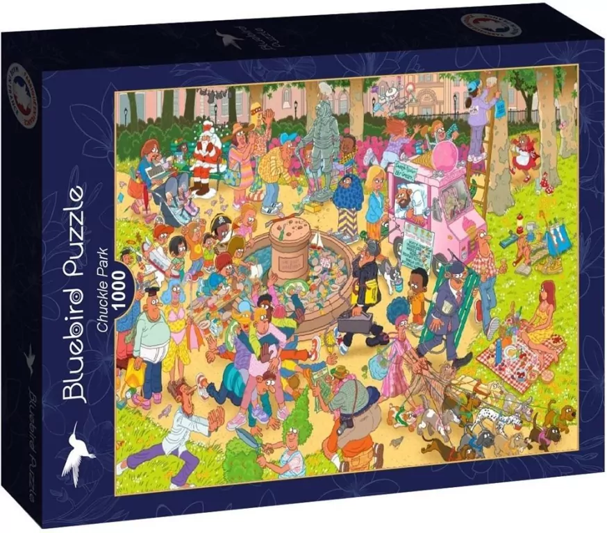Puzzle 1000 Szaleństwo w porcie - tantis.pl