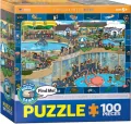 Puzzle 100 Find Me Crazy Aquarium 6100-0543 - tantis.pl