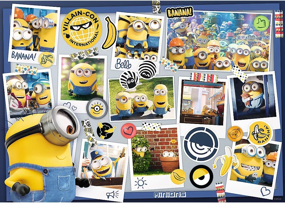 Puzzle 500. Minionki. Zwariowana kolekcja zdjęć - tantis.pl