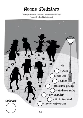 Srebrna księga. Detektywistyczne łamigłówki Lassego i Mai - tantis.pl