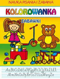 Zabawki. Kolorowanka - tantis.pl