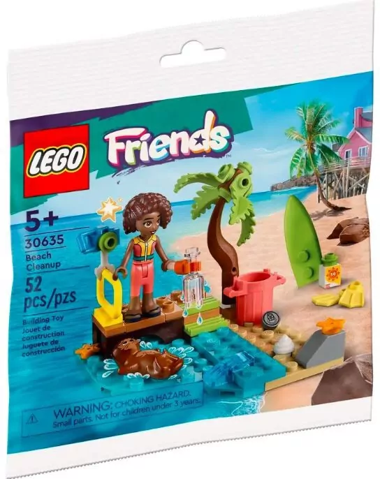 LEGO® Friends. Sprzątanie plaży 30635 - tantis.pl