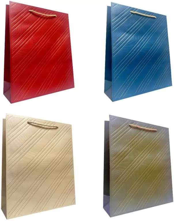 Torebka prezentowa uniwersalna rozm XS mix - tantis.pl