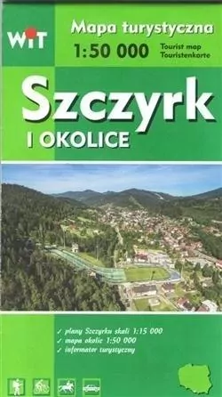 Mapa turystyczna - Szczyrk i okolice WIT - tantis.pl