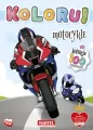 Motocykle. Koloruj - tantis.pl