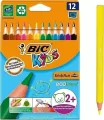 Kredki Kids Evolution Triangle ECO 12 kolorów - tantis.pl