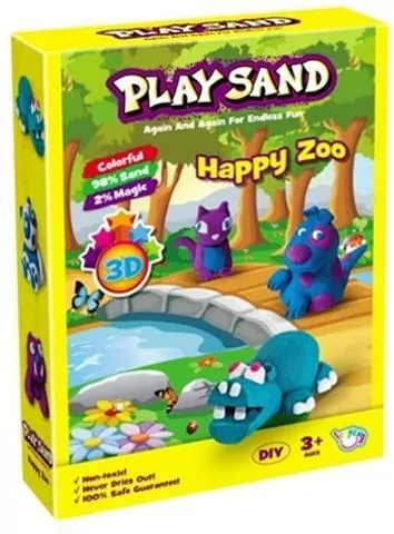 Piasek 3D sensoryczny zwierzęta - tantis.pl