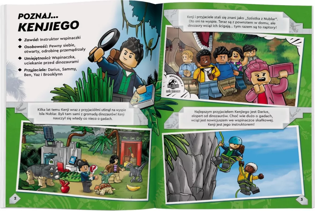 Lego Jurassic World. Raptory uciekają - tantis.pl