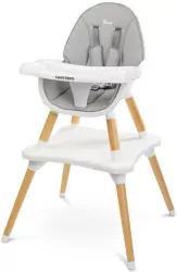 Caretero Krzesełko do karmienia Tuva szare