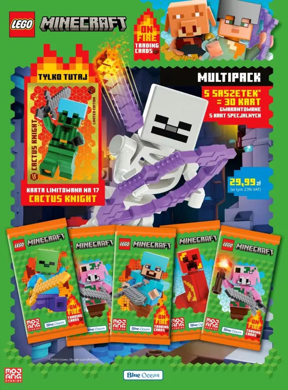 LEGO Minecraft TCC seria 3 Multipack 1szt.mix - tantis.pl