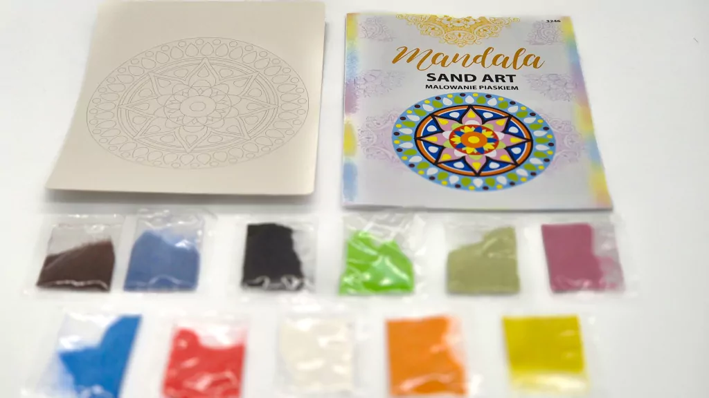 Piaskowe Malowanki Mandala Sand Art - tantis.pl