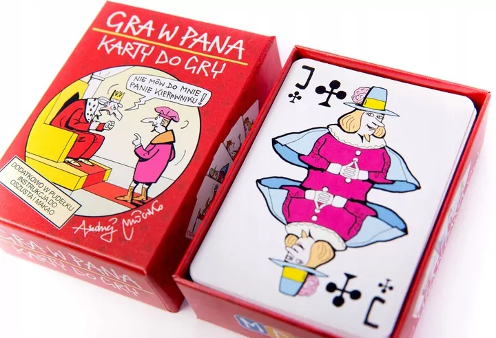 Gra w Pana: Karty do gry - tantis.pl
