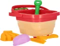 Wiaderko do piasku z akcesoriami, składane 44x26x6 - tantis.pl