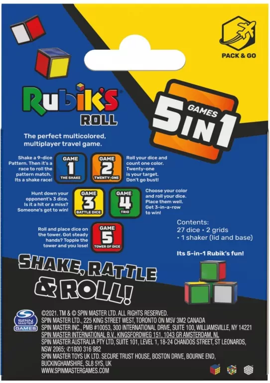 Rubik's: Kostka 5w1 - tantis.pl