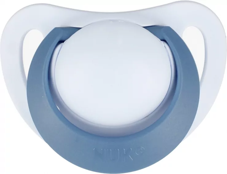 NUK. Star. Smoczek. 6-18 miesięcy. Biało- niebieski - tantis.pl