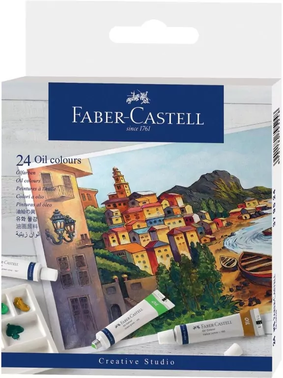 Farby olejne Creative Studio 24 kolory x 9ml - tantis.pl