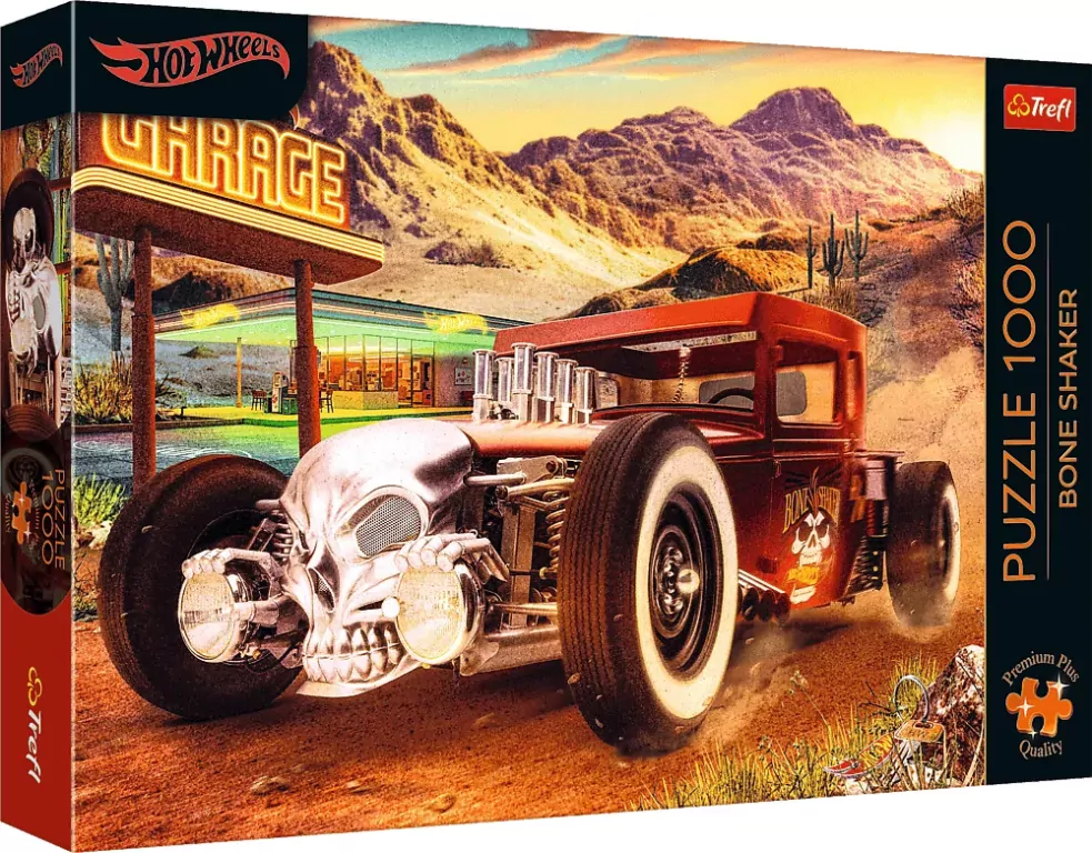 Puzzle 1000 Hot Wheels: Bone Shake TREFL - tantis.pl