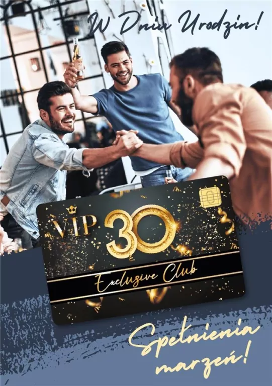 Karnet Urodziny 30 Gift-M - tantis.pl