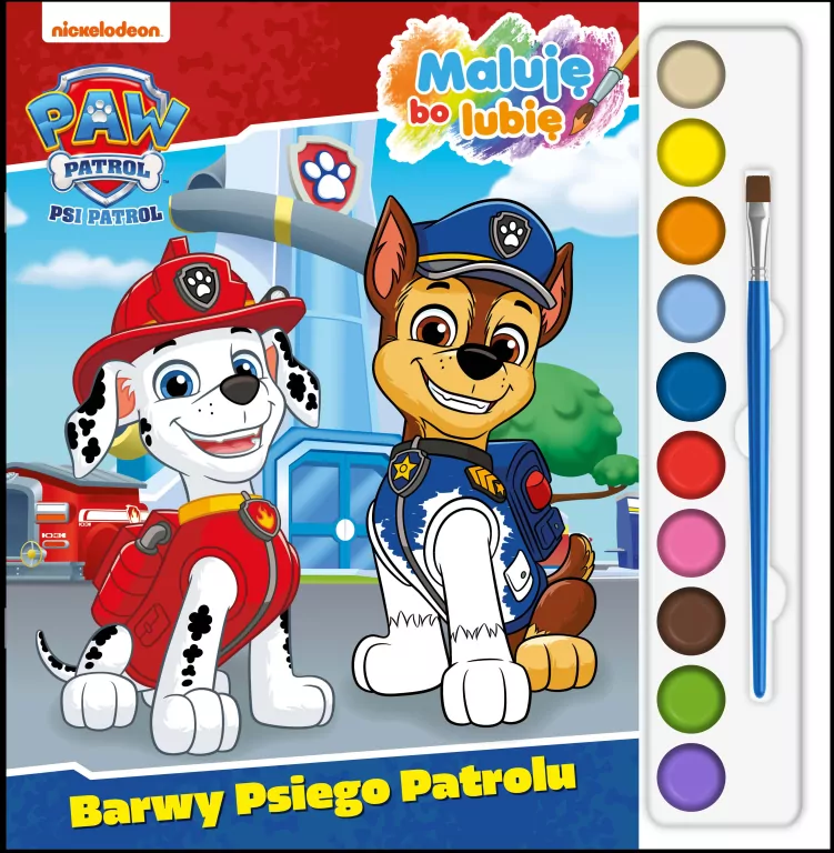 Psi Patrol. Maluję bo lubię. Barwy Psiego Patrolu - tantis.pl