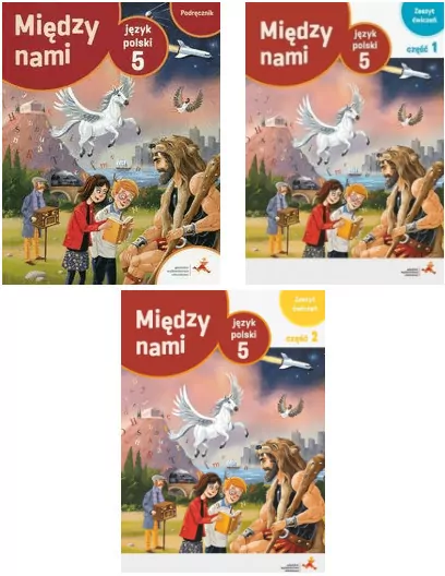 Pakiet: Między nami 5. Język polski. Podręcznik / Zeszyt ćwiczeń. Część 1 - 2 - tantis.pl