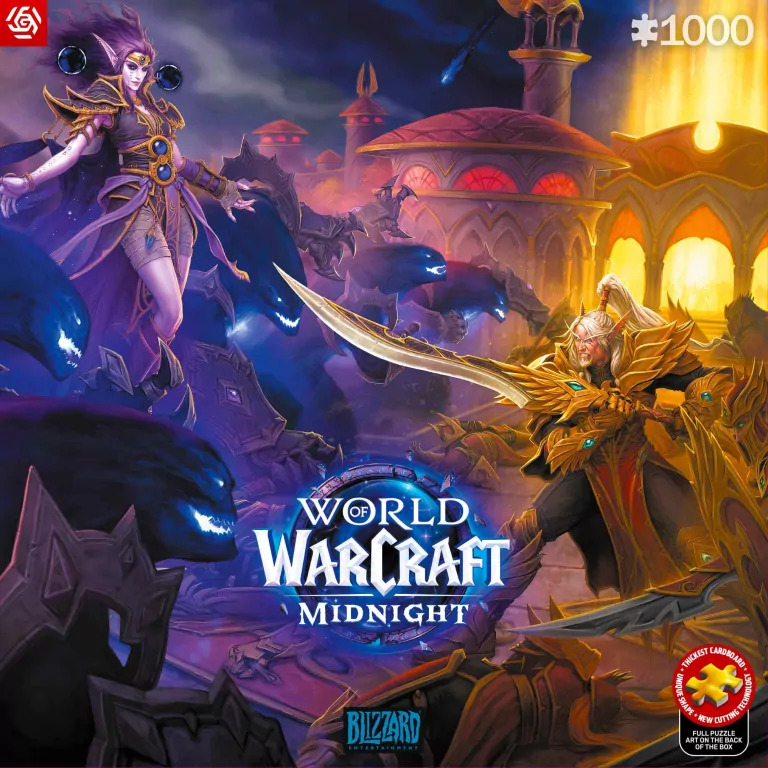 Puzzle 1000 World of Warcraft Midnight Against... - tantis.pl