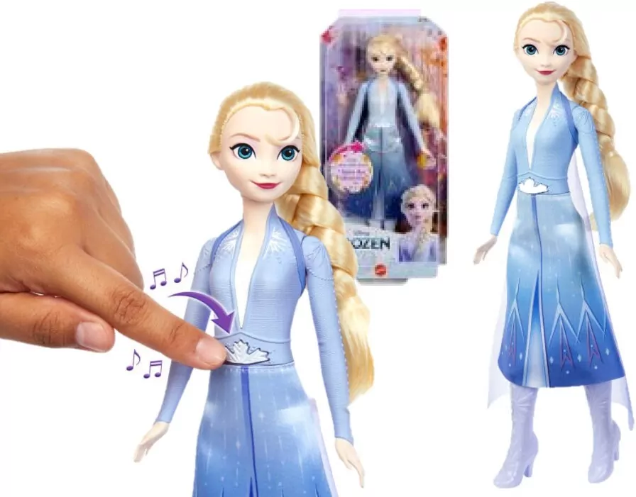 Elsa śpiewająca. Kraina Lodu. Disney Princess. HXD35 - tantis.pl