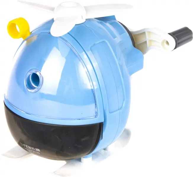 Temperówka plastikowa z korbką Helikopter - tantis.pl