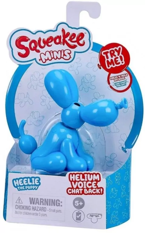 Squeakee Minis. Interaktywny balon Pies - tantis.pl
