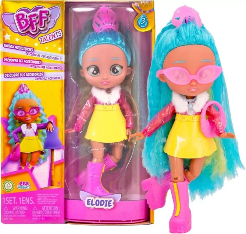 Lalka Cry Babies BFF Elodie - tantis.pl