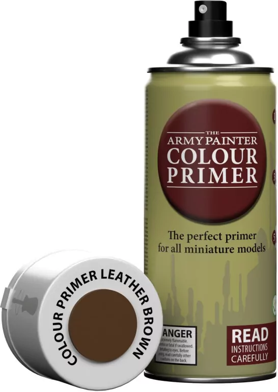 The Army Painter: Colour Primer - Leather Brown (2022) - tantis.pl