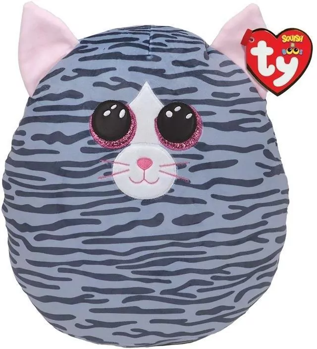 Squish-a-Boss. Kiki szary kot 22 cm - tantis.pl