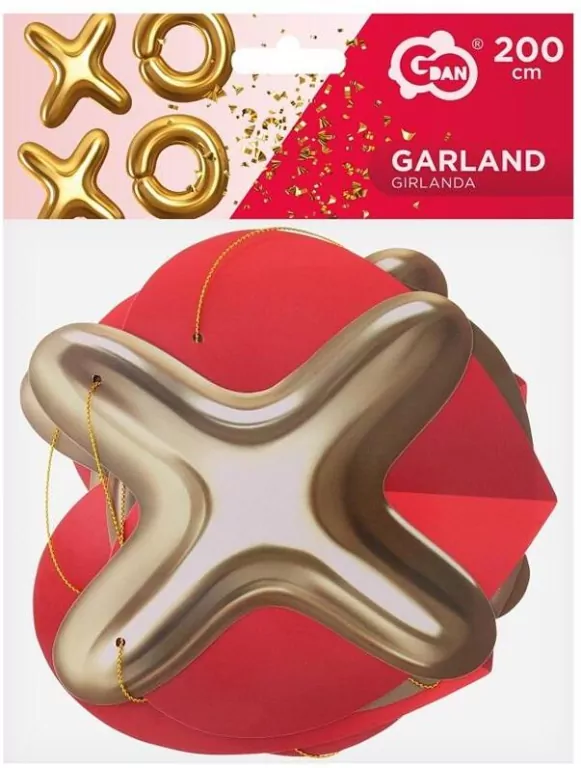 Girlanda papierowa 200cm - tantis.pl