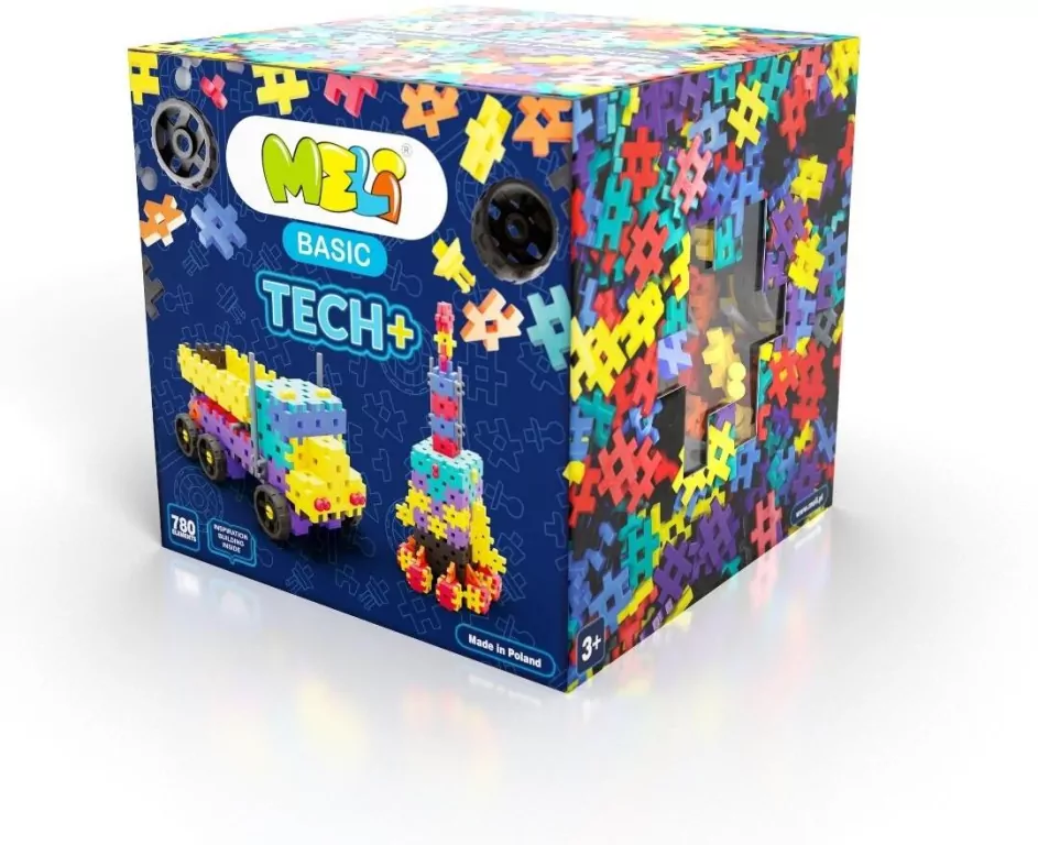 Klocki Meli Basic Tech+ 780 elementów - tantis.pl