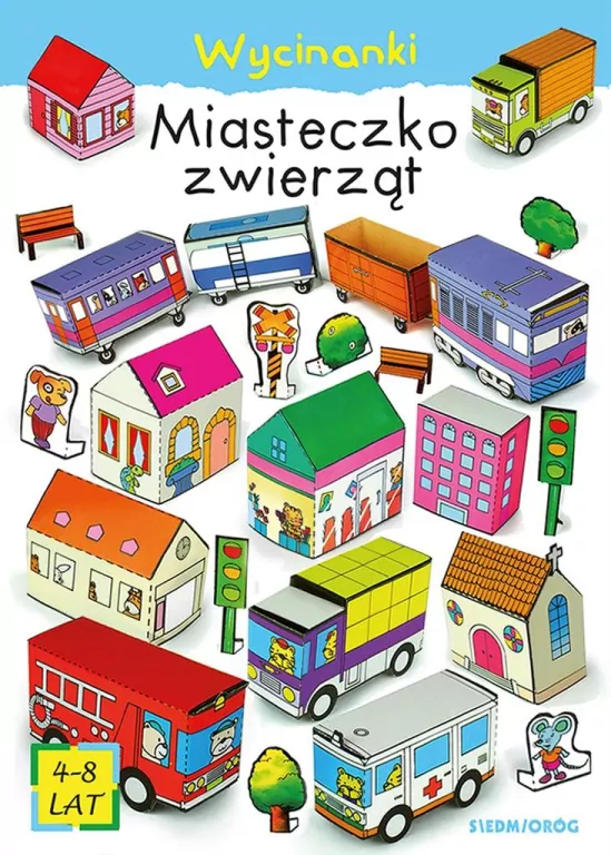 Wycinanki. Miasteczko zwierząt - tantis.pl