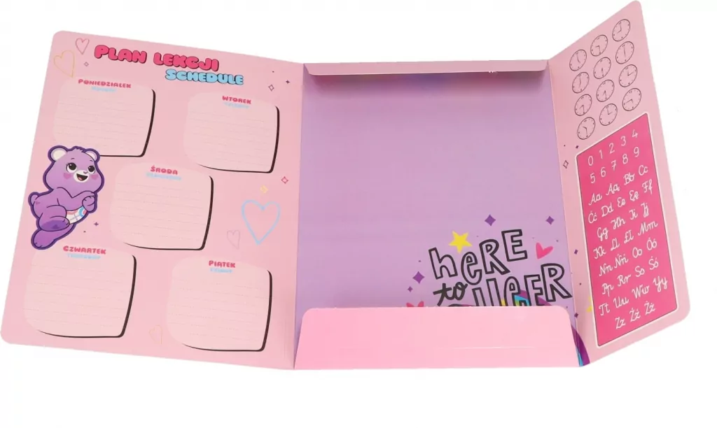 TECZKA Z GUMKA PAP A4 CARE BEARS MIX2 STK 10/100 - tantis.pl