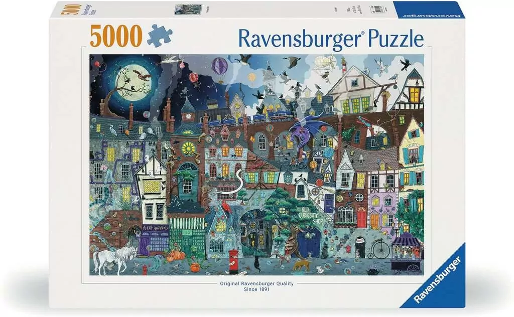 Puzzle 5000 Wiktoriańska Ulica - tantis.pl