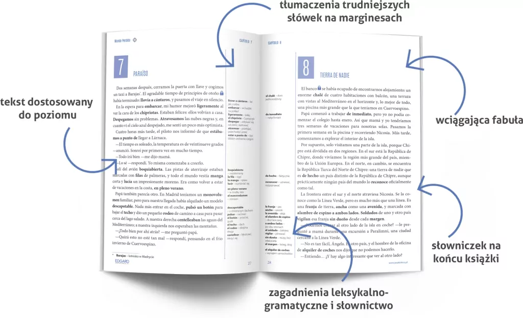 Mundo Perdido. Hiszpański z ćwiczeniami. Powieść dla młodzieży. Poziom A2-B2 - tantis.pl