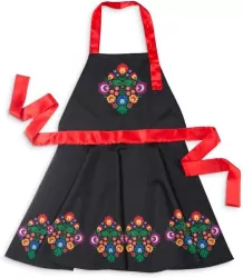 Fartuszek w folkowe wzory