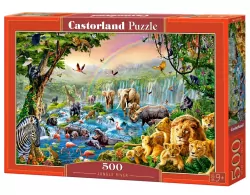 Puzzle 500. Jungle river