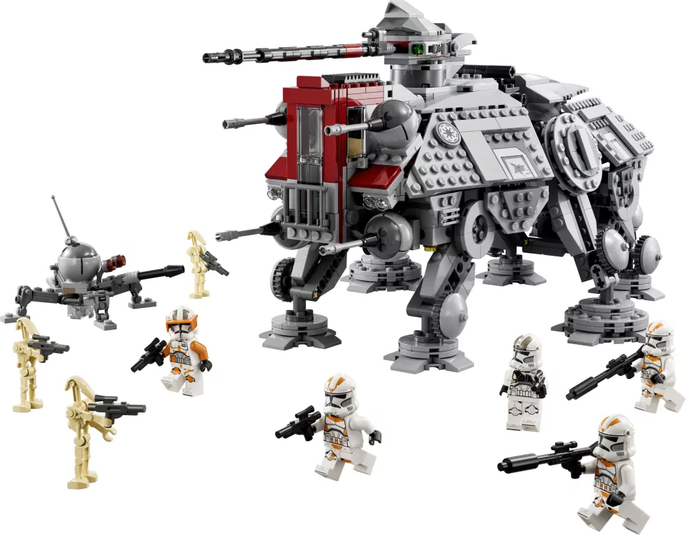 LEGO® Star Wars. Maszyna krocząca AT-TE. 75337 - tantis.pl