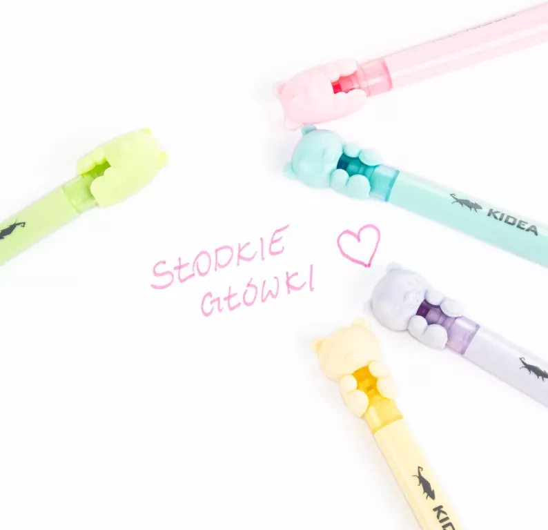 Zakreślacze słodkie chwile KIDEA - tantis.pl