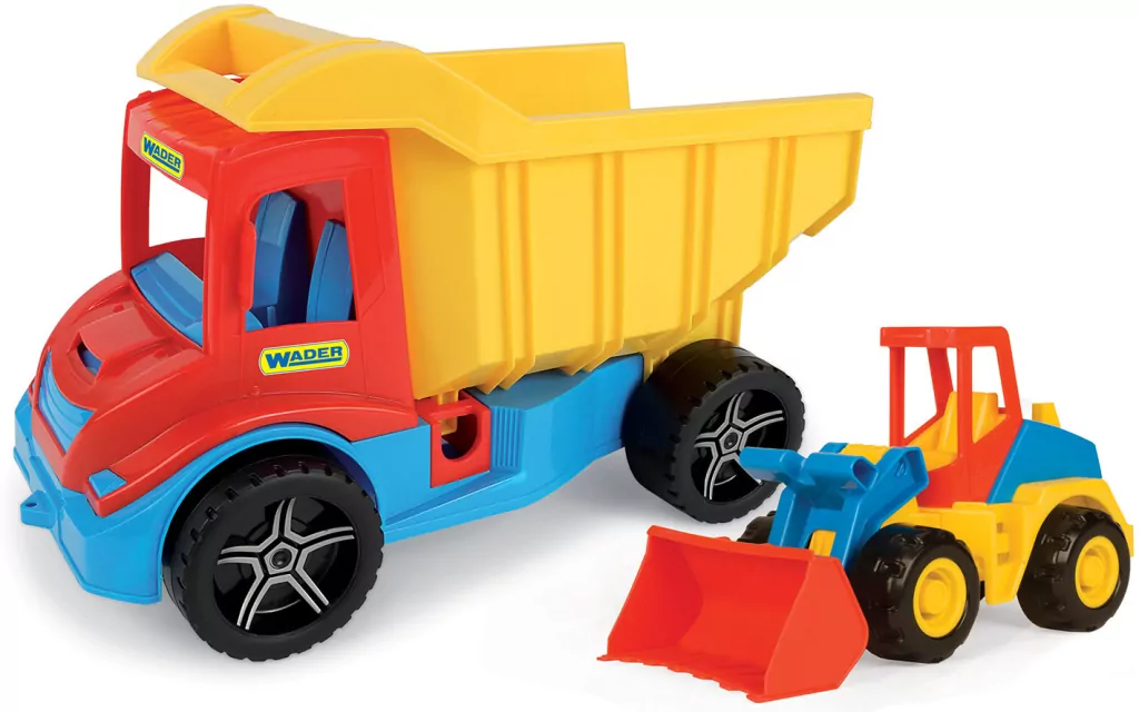 Multi Truck. Pojazd z koparką. Wader - tantis.pl
