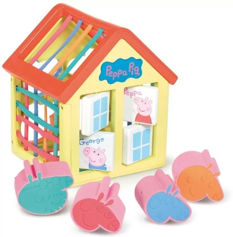 Świnka Peppa. Sorter domek Peppy - tantis.pl