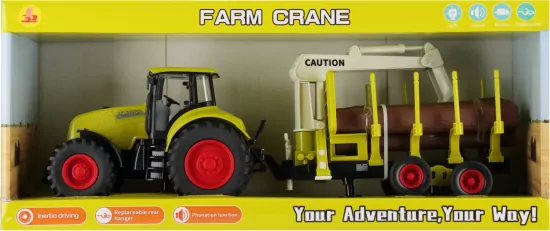 Traktor z akcesoriami