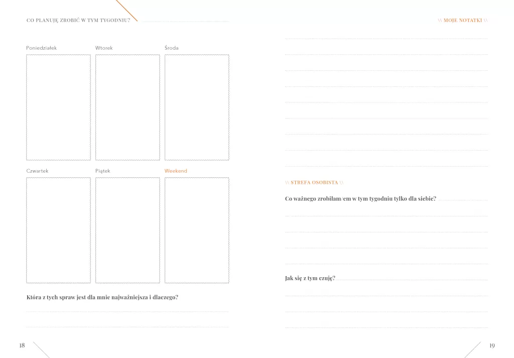 Codziennik. Mój planer osobisty - tantis.pl